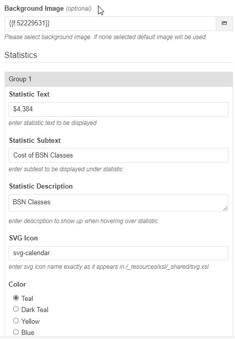 Image showing Insert Statistics Background