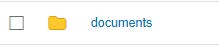 Image showing Documents folder