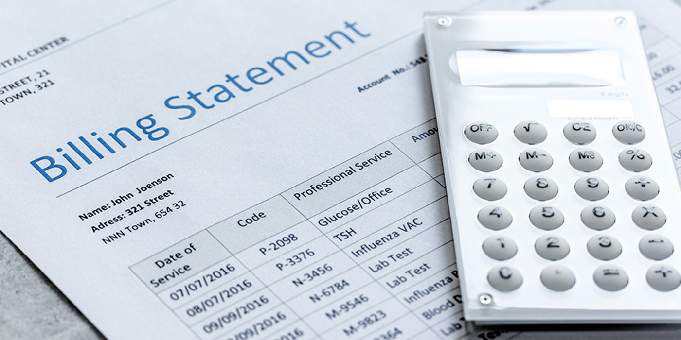 Medical Bill with Calculator