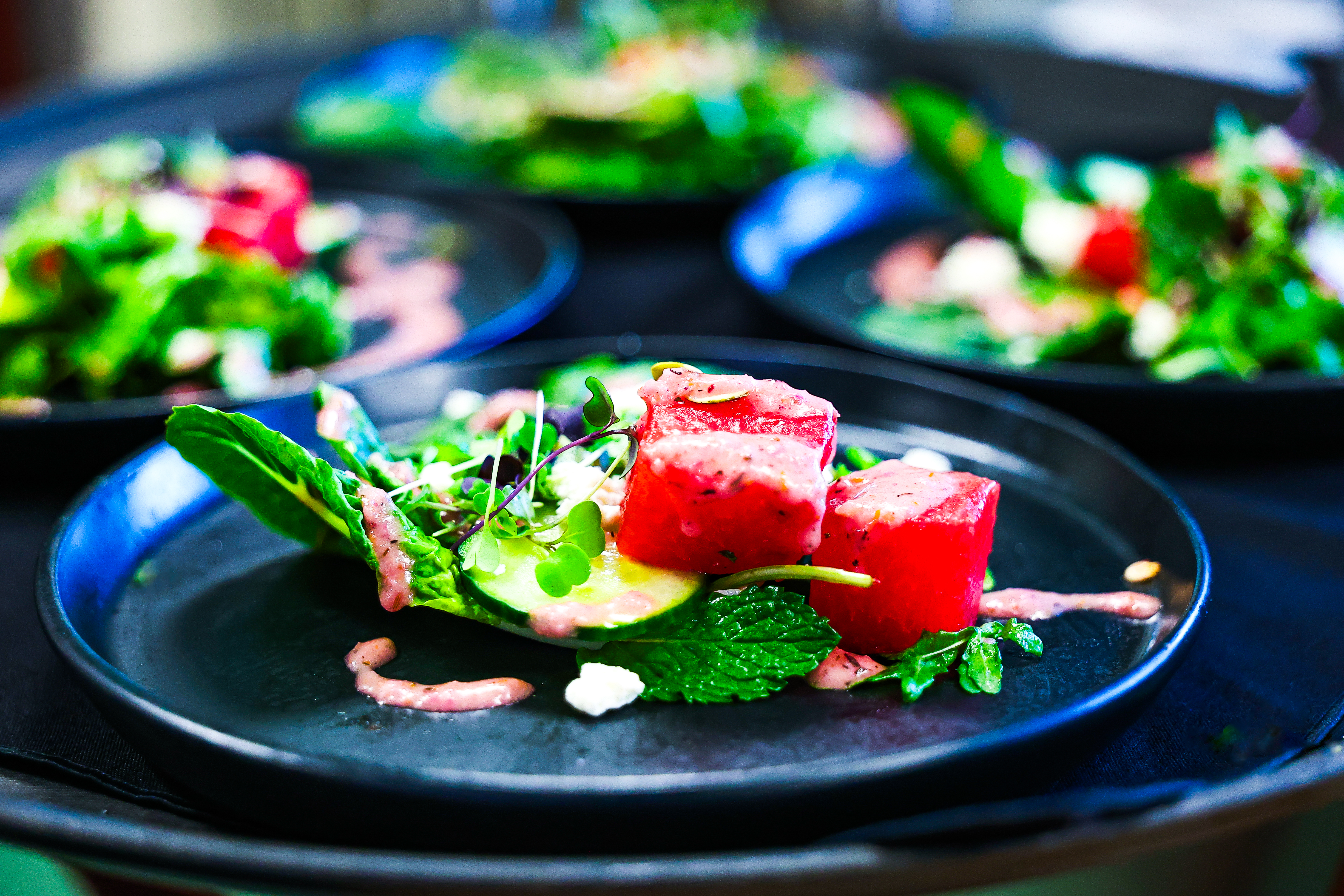 Watermelon salad