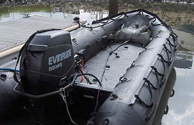 F-470 Mil-SPEC Zodiac with 40HP Motor - 15' 5" Inflatable Boat